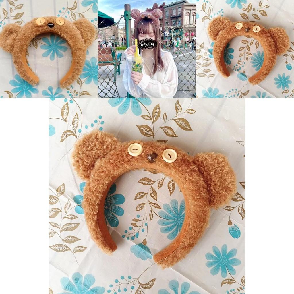 Clasp Hair Bear Animal Themed Plush Headband For Carnival Costumes Gifts And