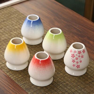 Suport din ceramică japoneză pentru Chasen de ceai verde matcha, Bol, Suport, Tel din bambus, Râșniță, Perii, Unelte pentru ceai, Accesorii pentru ceai, Articole pentru ceai