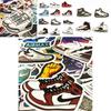 Brand Sneakers 50-piece Waterproof Basketball Stickers For Diy Decorations And Personalization