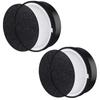 Replacement Filter for Levoit Air Purifier LV-H132,LV-H132-RF True HEPA and Activated Carbon Pre Filters Accessories