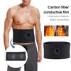 EMS Muscle Stimulator Abs Abdominal Trainer Toning Belt USB Recharge Body Belly Weight Loss Home Gym Fitness Equiment Uni Practical Use
