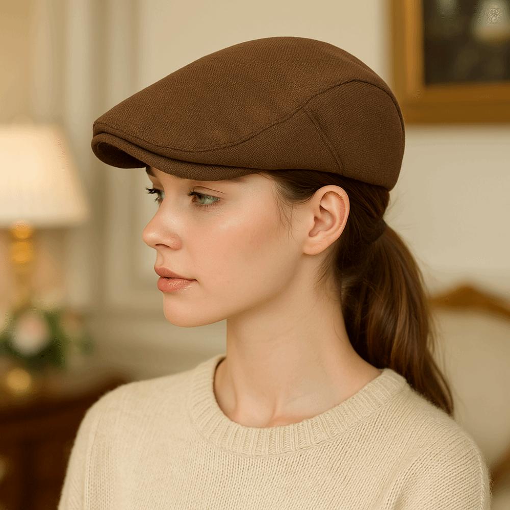 Breathable Duckbill Hats Vintage Forward Hat Fashion Peaked Cap Cold Weather