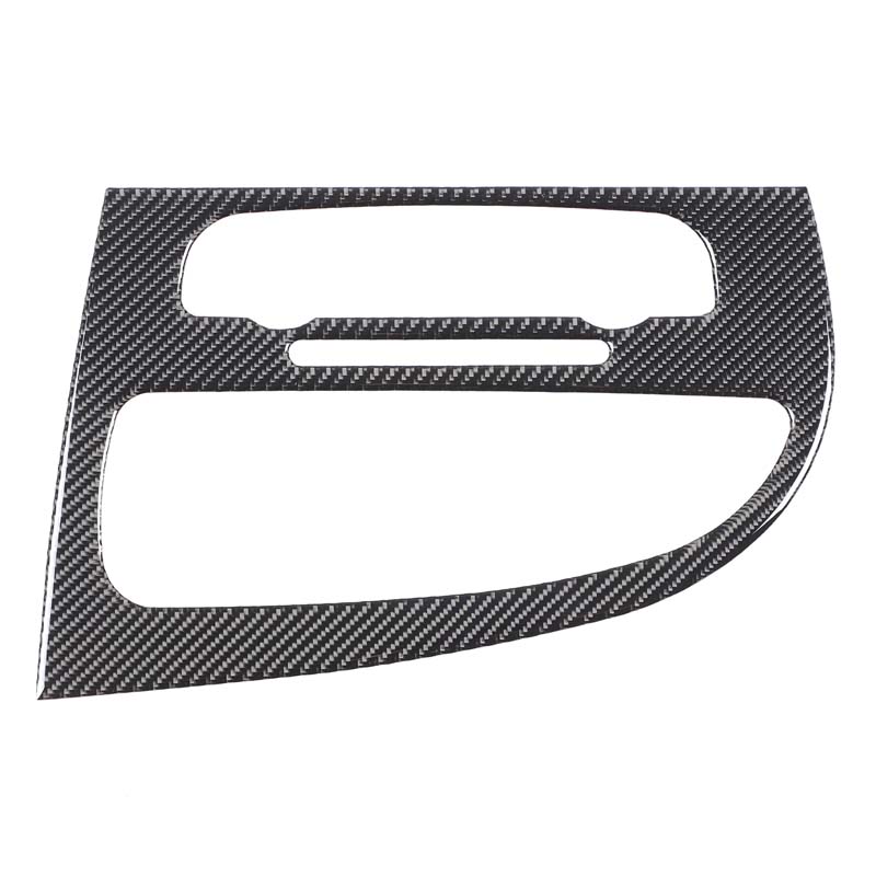 For Seat Leon 2005-2012 LHD RHD Real Carbon Fiber Car Dashboard Decoration Stickers Interior Decoration Stickers Car Accessories