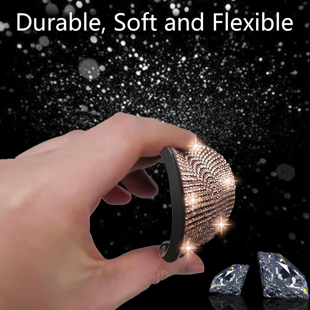 NBTEPEM Bling Car Cup Holder Coaster 2.75" Anti-Slip Shockproof Universal Fashion Car Coaster Insert