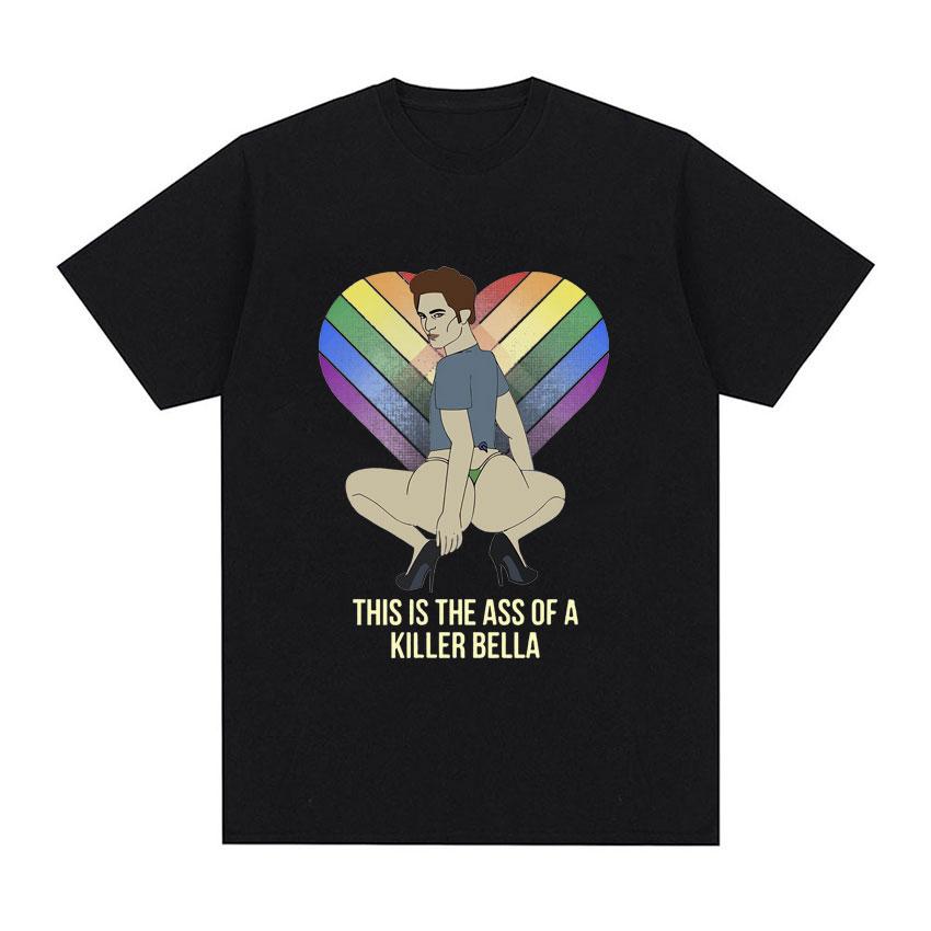 I Love Hot Dads Tshirt The Twilight Saga Charlie Swan Billy Burke Graphic Tshirts Unisex Women Cotton Oversized T Shirt Streetwear