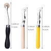 Stitch Marking Spacer with Wooden Handle Needle Point Tracing Wheel 2/3pcs Sewing Tools for Leather Craft Cloth Sewing
