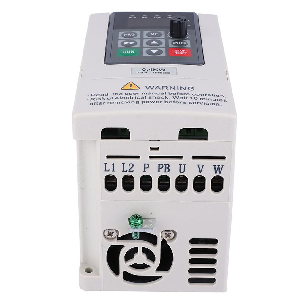 0.4KW Single Phase To 3 Phase 220V Variable Frequency Drive Motor Converter Inverter
