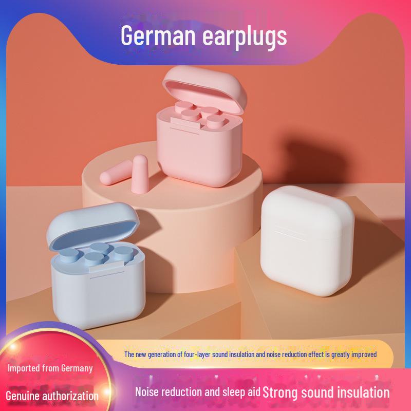 Ultimate Soundproof Sleep & Study Earplugs: Noise-Reduction Anti-Snore Earmuffs
