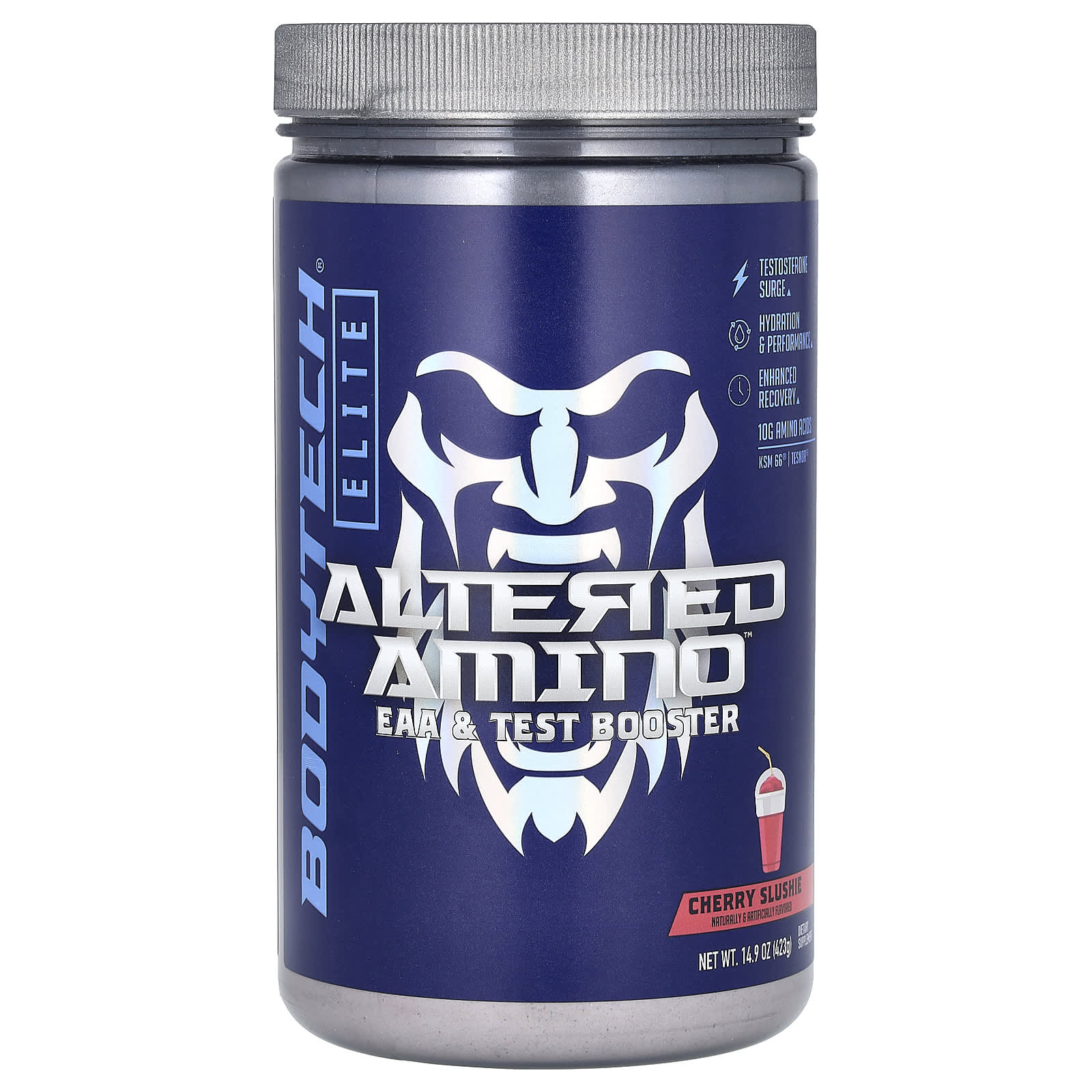 

BodyTech, Elite, Altered Aminos, EAA & Test Booster, Cherry Slush, 14.9 oz (423 g)