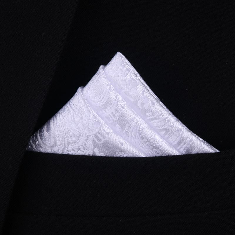 Men S Suit Pocket Scarf Square Scarf Men S Shirt Handkerchief Scarf Dress Suit Chest Scarf Silk Scarf Chest Scarf Small White