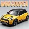 1:24 Mini Cooper X5M Model Car Toys Alloy Diecast Doors Opened Shock Absorption Exquisite Interior Collection Vehicle Models