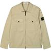 Plain Collar Zipper Pocket Straight Jacket Men Jackets 801510812-V0095