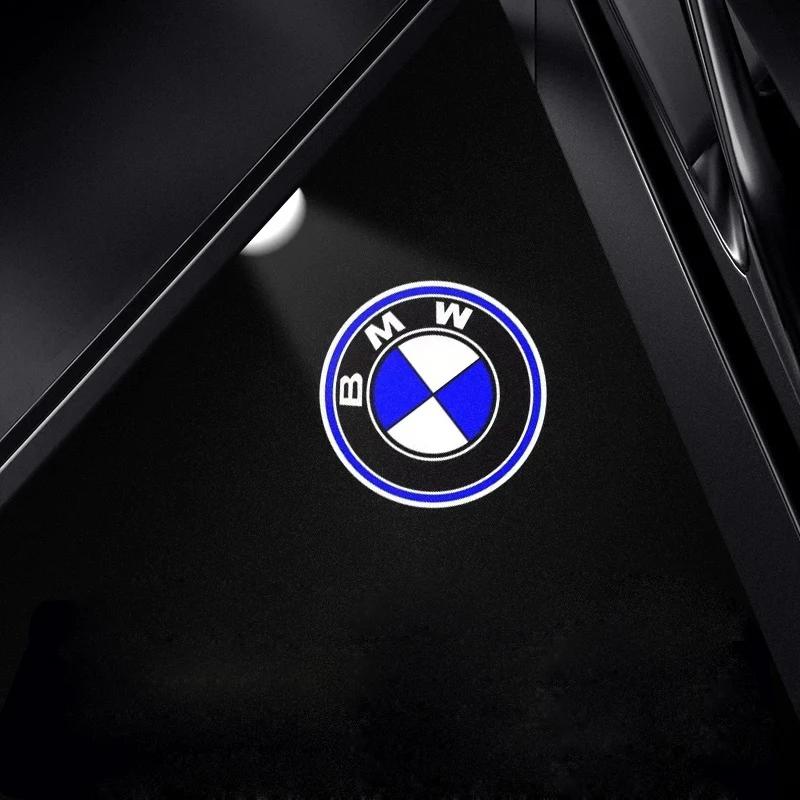 

2Pcs Car Door logo Projector Lamps Welcome Light Accessories For Logo BMW M E90 E60 F18 E46 F30 F20 M2 M5 M3 E87 M4 X3 X5 X1