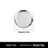 Korean Style Thickened Stainless Steel Round BBQ Tray