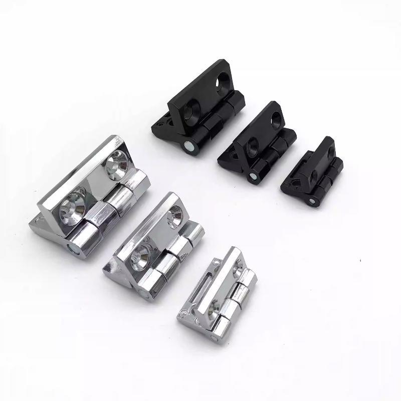 2Pcs Zinc Alloy Hinge Apply To Switch Cabinet Electric Cl218 Hl040 40*40Mm 50*50Mm 60*60Mm Cabinet Door Hinges