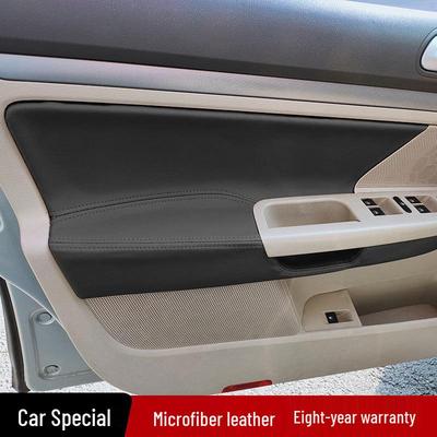 VW Old Sagitar/Golf 5 Door Panel & Armrest Leather Wrap (2006-2011) for Interior Upgrade