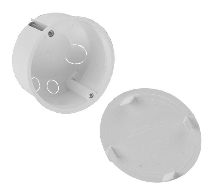 Puszka Instalacyjna Do Płyt Gipsowych Karton-Gips Ø 80Mm Podtynkowa