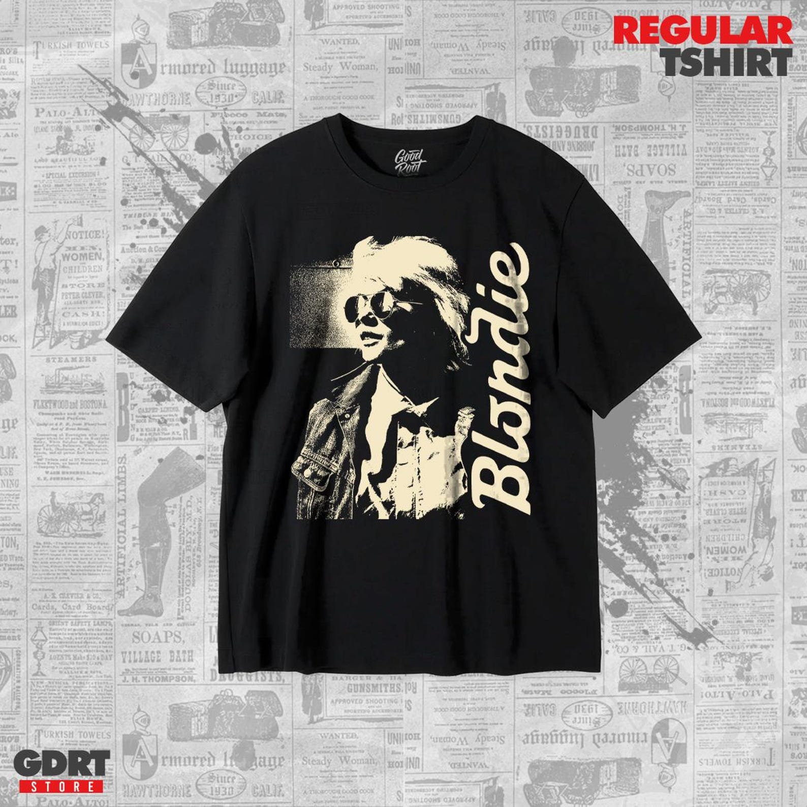 Blondie T shirt - Unisex Heavy Graphic Tee S