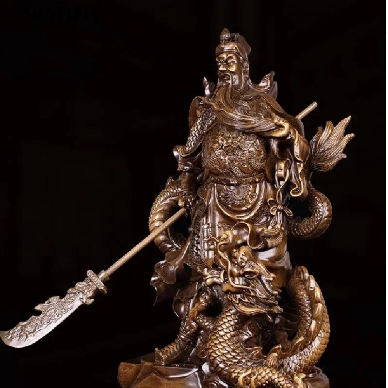 Kinesisk stil Guanyunchang harpiksstatue Hjem Stue Skrivebordspynt Innflyttingsbutikk Dekorasjon Håndverk Bursdagsgave