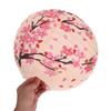 Peach Blossom Japanese Paper Lanterns Cute Pink Hanging Indoor Garden Decorative Festive Party New Year Lantern Outdoor