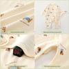 Newborn Baby Cotton Butterfly Romper Pajamas - Summer Thin Monk Suit