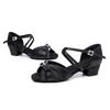 Scarpe da Ballo Latino per Bambine e Adulti: Suola Morbida, Strass, Cha-Cha, Scarpe da Ballo per Allenamento