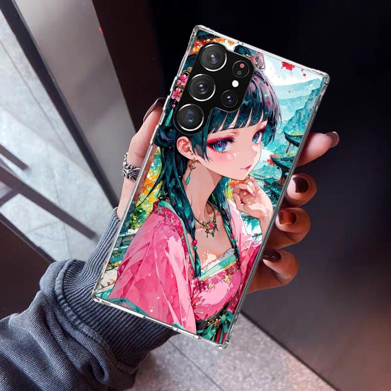 A-Apothecary D-Diaries Maomao Phone Case For Samsung Galaxy S26 S25 Edge S24 S23 Ultra S22 Plus S21 S20 FE Soft TPU Back Cover F