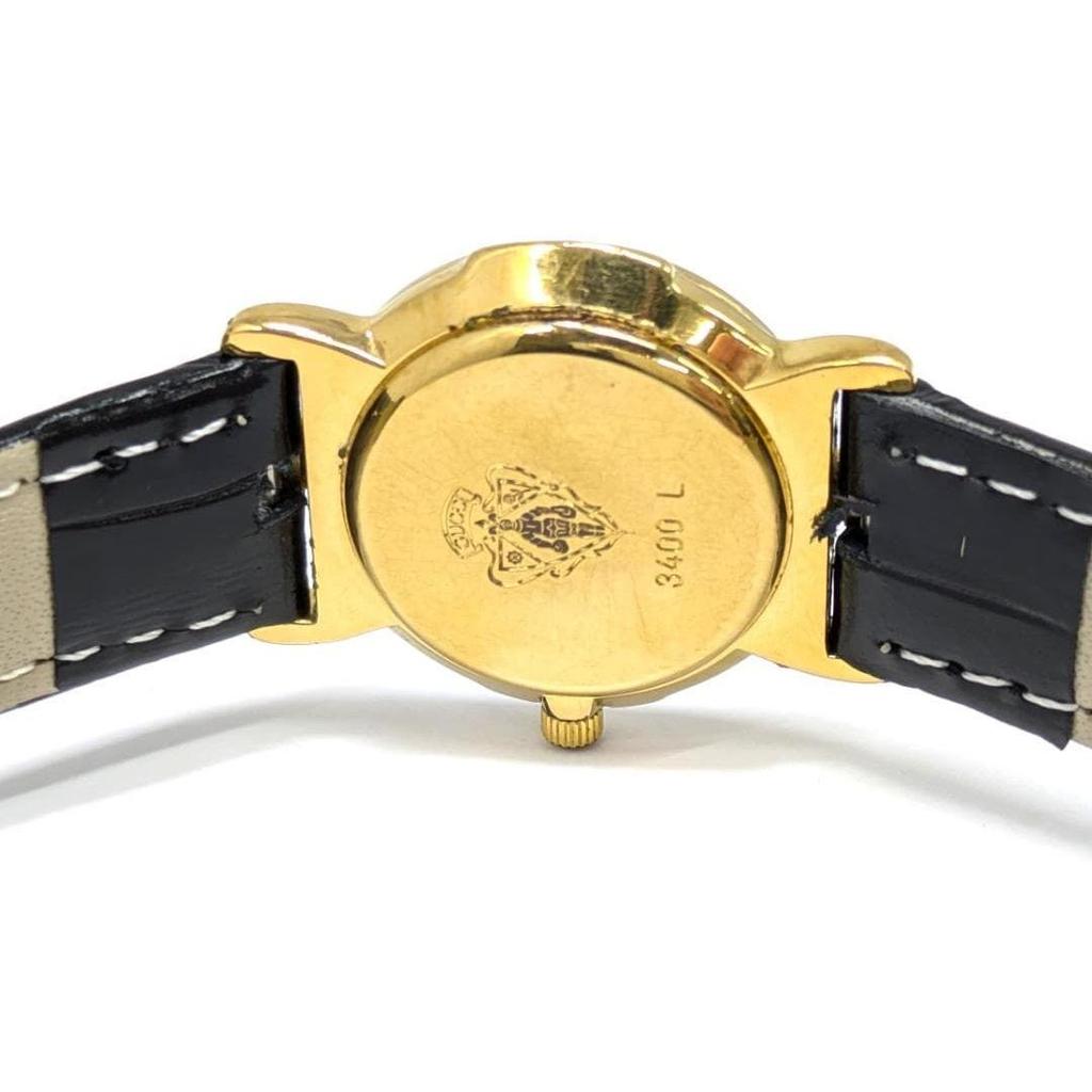 Used Operation GUCCI Gucci Ladies Watch Quartz Round Gold 2 Hands