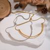 Xia Ling High-End Titanium Steel Adjustable Snake Chain Necklace - Non-Fading Fashion for Women