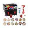 Hit Battle Toy for Kids - Hurricane CX Burst Beyblade Set, Complete with Attack Battle Plate and Launcher