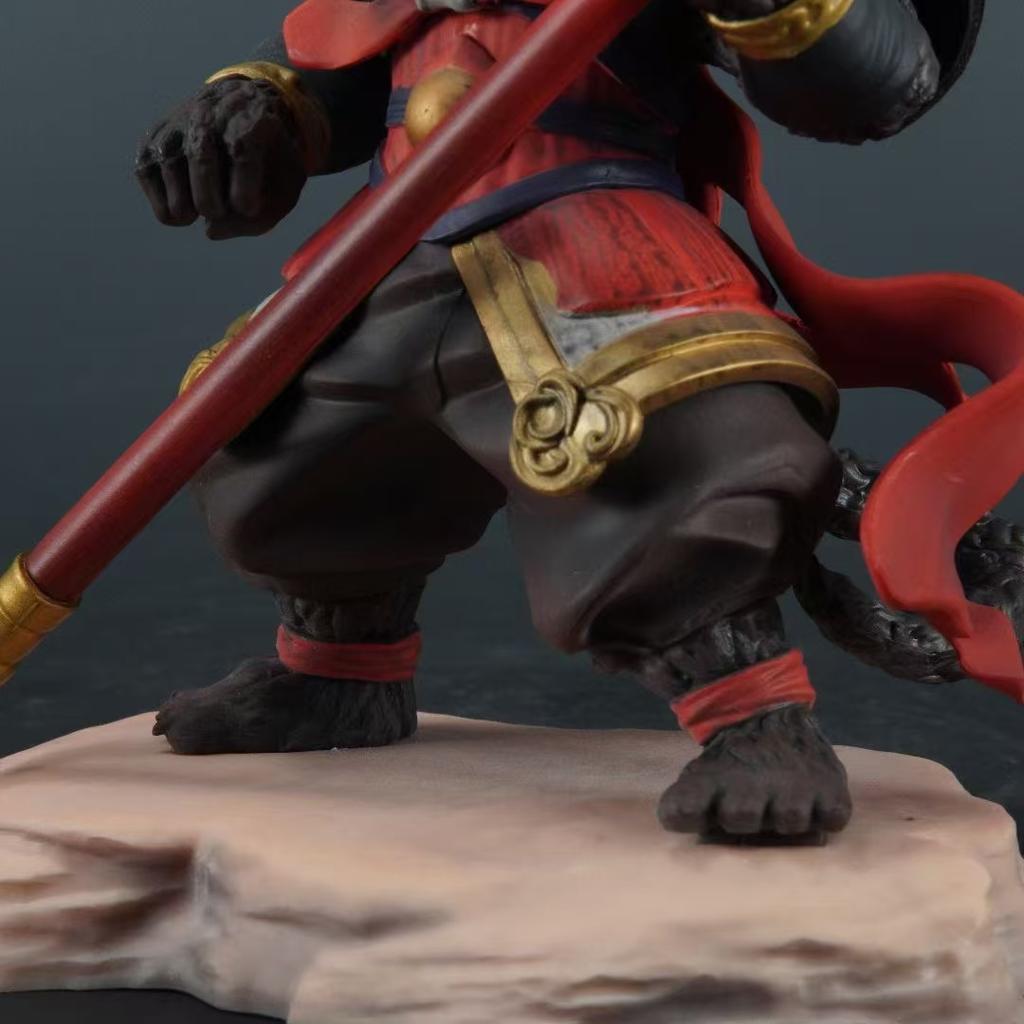 16CM Black Myth:Wukong Figures Wukong Anime Figure Q Version Figurine Pvc Gk Statue Models Dolls Action Figurine Toys Gifts
