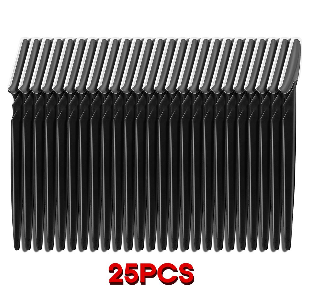 Eyebrow Trimmer Black Eyebrow Razor Safe Face Body Hair Removal Shaver Blades Woman Eyebrow Shaping Knife Cosmetic Tools Razors