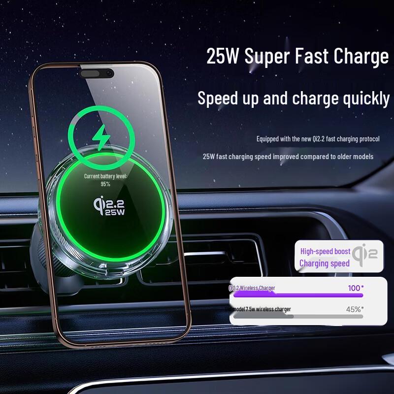 Digalun Qi2.2 Magsafe Car Wireless Charger Phone Holder