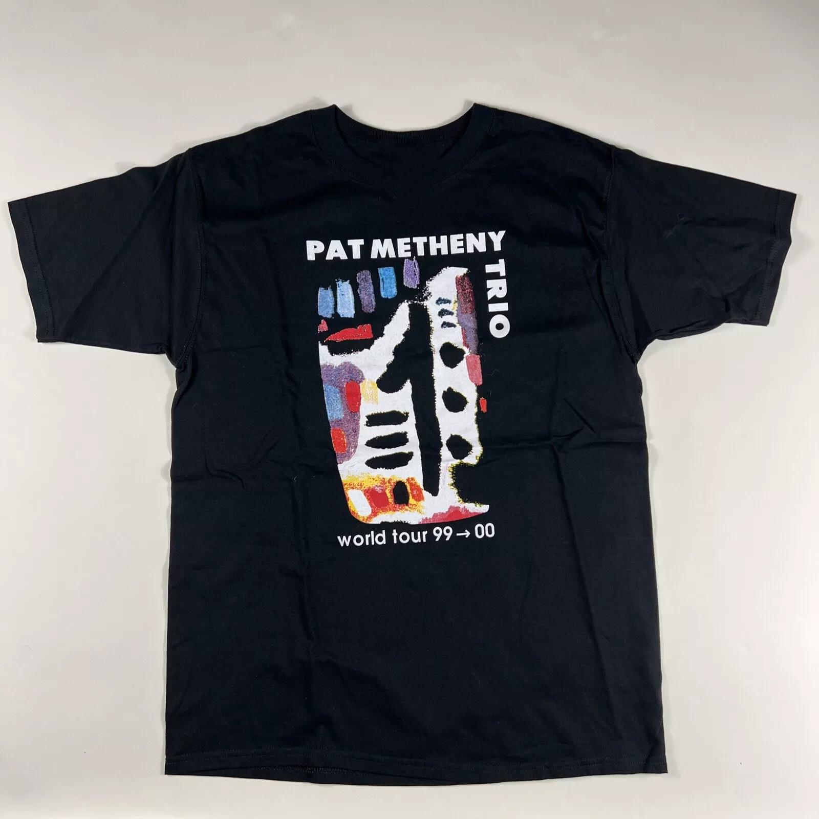 Pat Metheny Black T-Shirt Cotton Full Size Unisex S-5XL S