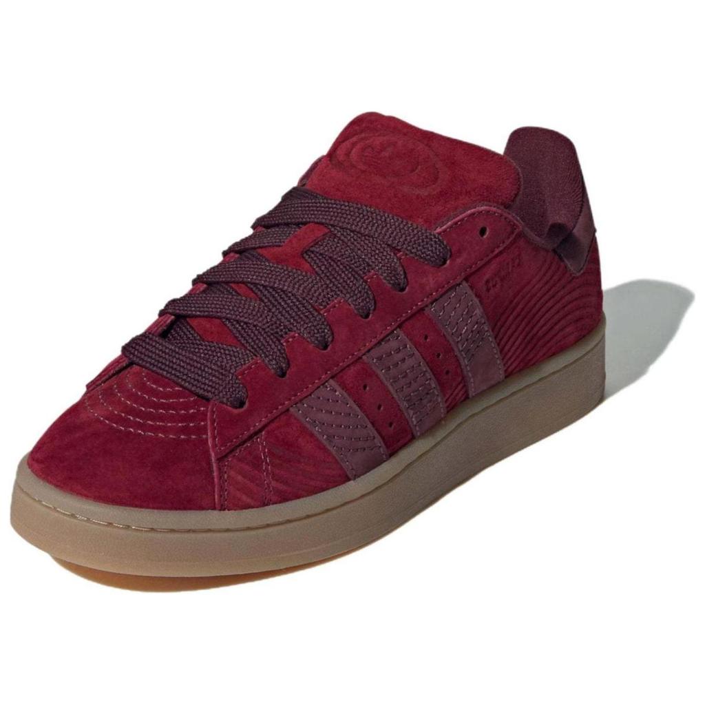 Adidas Campus 00s Collegiate Burgundy Gum Unisex Sneakers Red Maroon White-Tint IF4335
