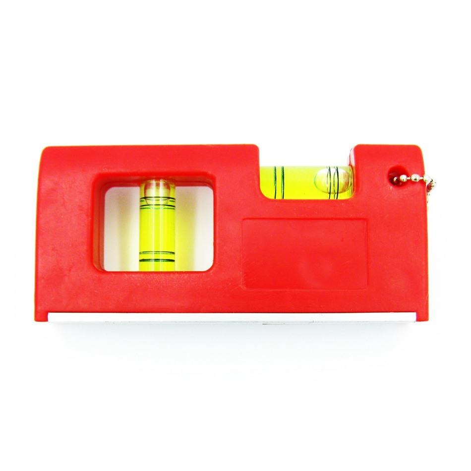 Plastic T-type Level Bubble Triangular Red Black Orange Color Acrylic level Vails Ruler Horizontal Instrument