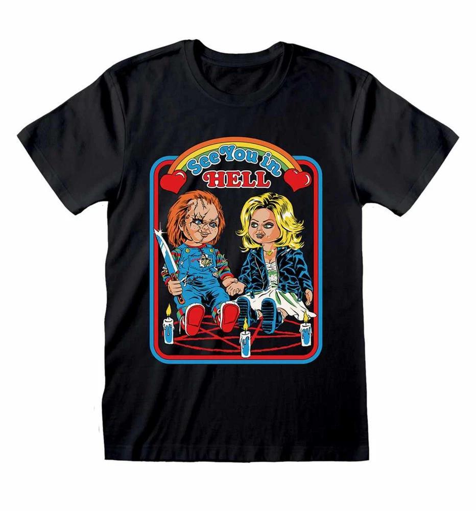 Steven Rhodes X Chucky See You In Hell Tshirt M
