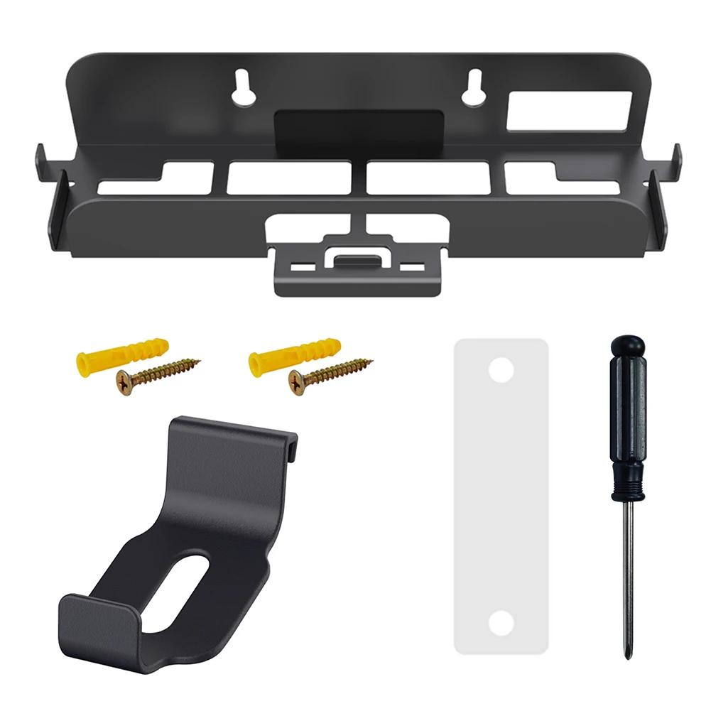 Wall Mount Host Stand for NS2 for Switch 2 Console Metal Wall Stand Bracket with Controller Hook for Switch OLED Game Console