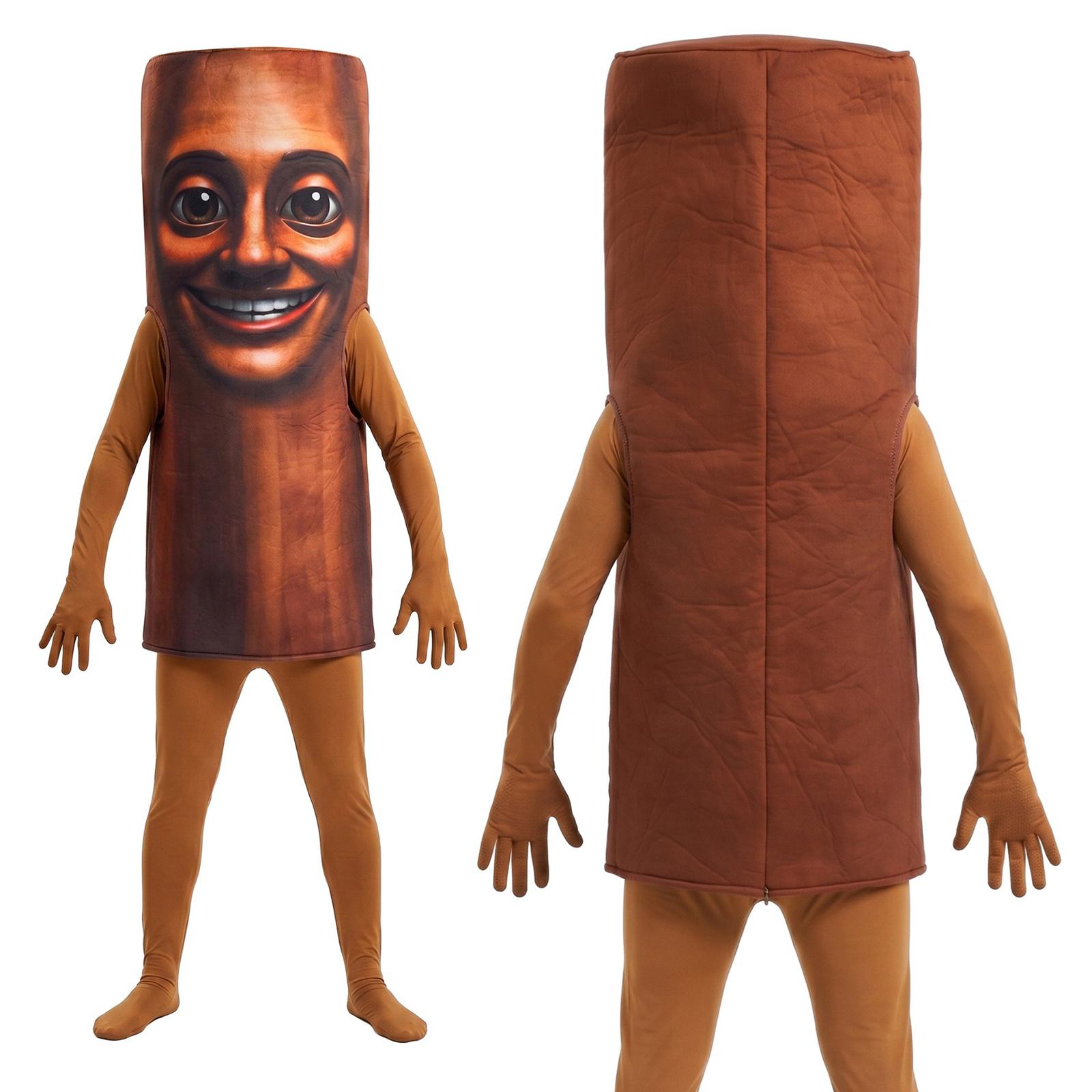 Halloween nūjiņcilvēka kostīms ar radījuma dizainu