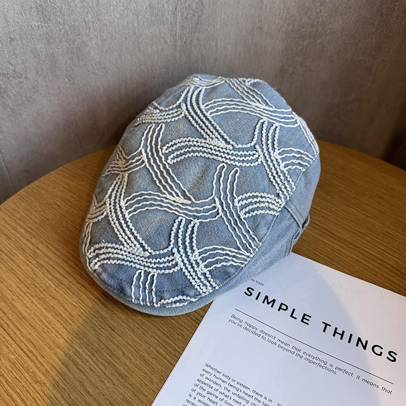 Washable Denim Baseball Cap With Breathable Cotton For Streetwear Style