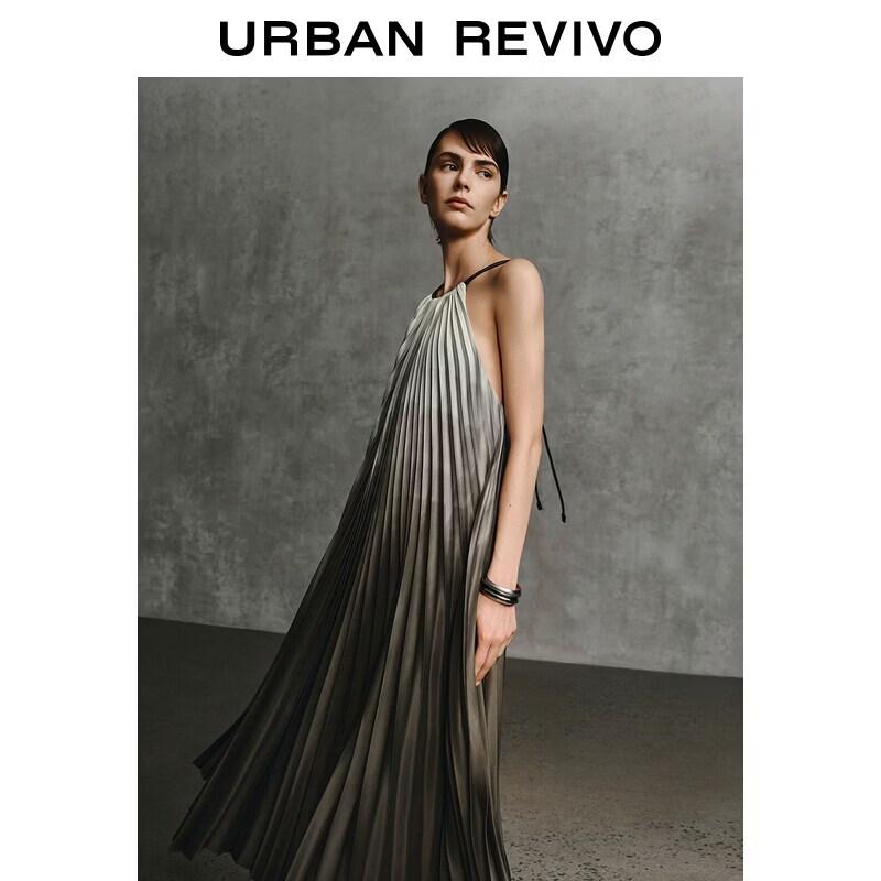 UR Women s Tie-Dye Pleated Dress M