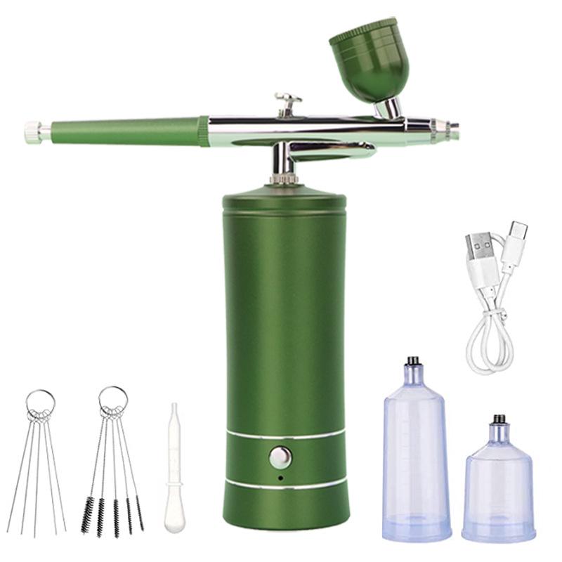 Elektrisches Airbrush-Luftkompressor-Set für Beauty, Nailart und Malerei Sauerstoffinjektion