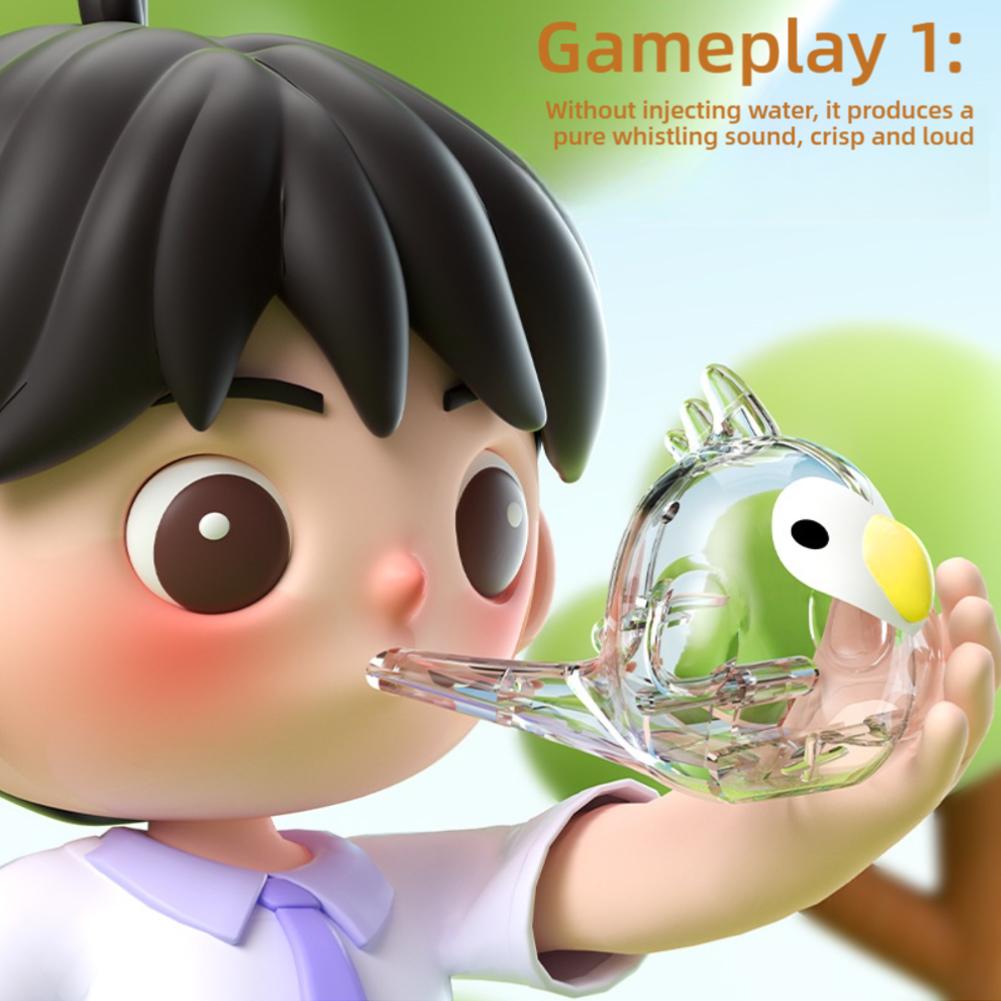 Wasservogel-Pfeife Spielzeug für Kinder Mundmuskeltrainer Pädagogischer Spaß Aussprache-Pfeife Rando L8O8