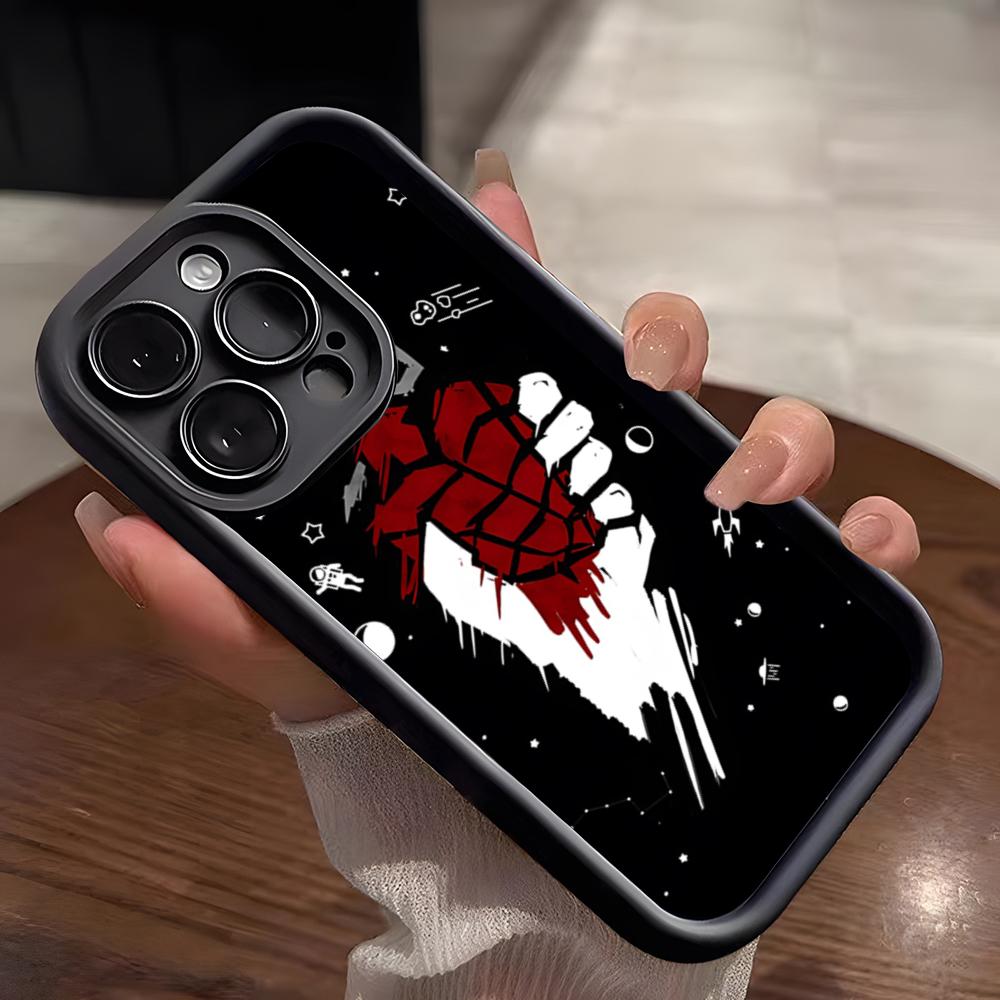 G-Green Day Band Phone Case For IPhone 17 Pro Max 15 Pro 16 14 Plus 12 13 Mini 11 Pro Shockproof Soft Cover