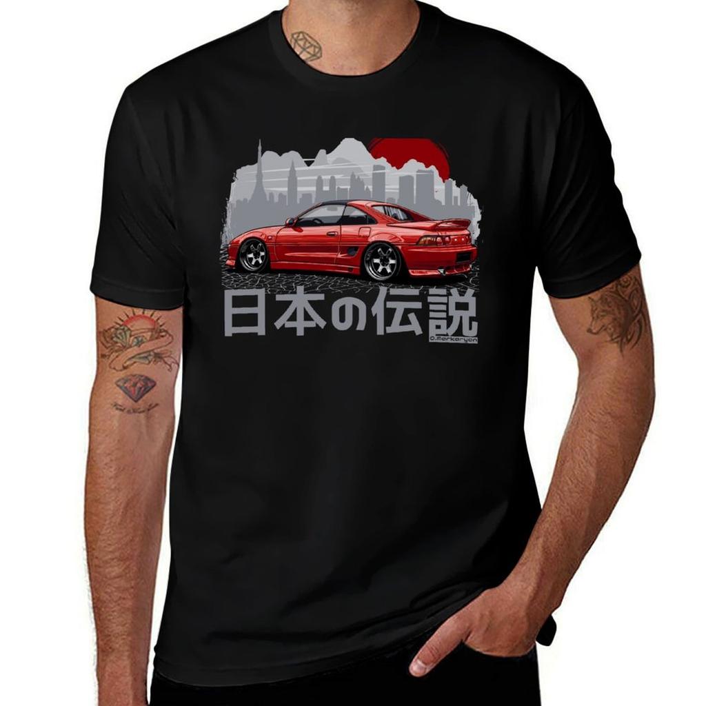 Jdm Legend Mr2 Tshirt Fashion Letter Print Tshirt