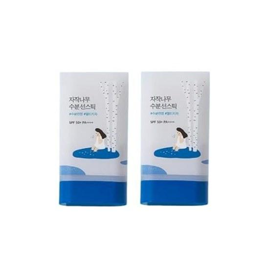 (Lound Lab) Round Lab Shirokaba Moisture Sun Stick 19g Double Plan SPF50+ PA++++ SoothingImmediate Cooling