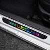 5pcs Car Door Sill Scuff Plate Cover Bumper Trunk Protector Anti Scratch Sticker