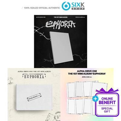 [Προπαραγγελία] ALPHA DRIVE ONE ΤΟ 1ο ΜΙΝΙ ΑΛΜΠΟΥΜ [EUPHORIA] ΣΕΤ 3ΤΜΧ (Διαδικτυακό όφελος)