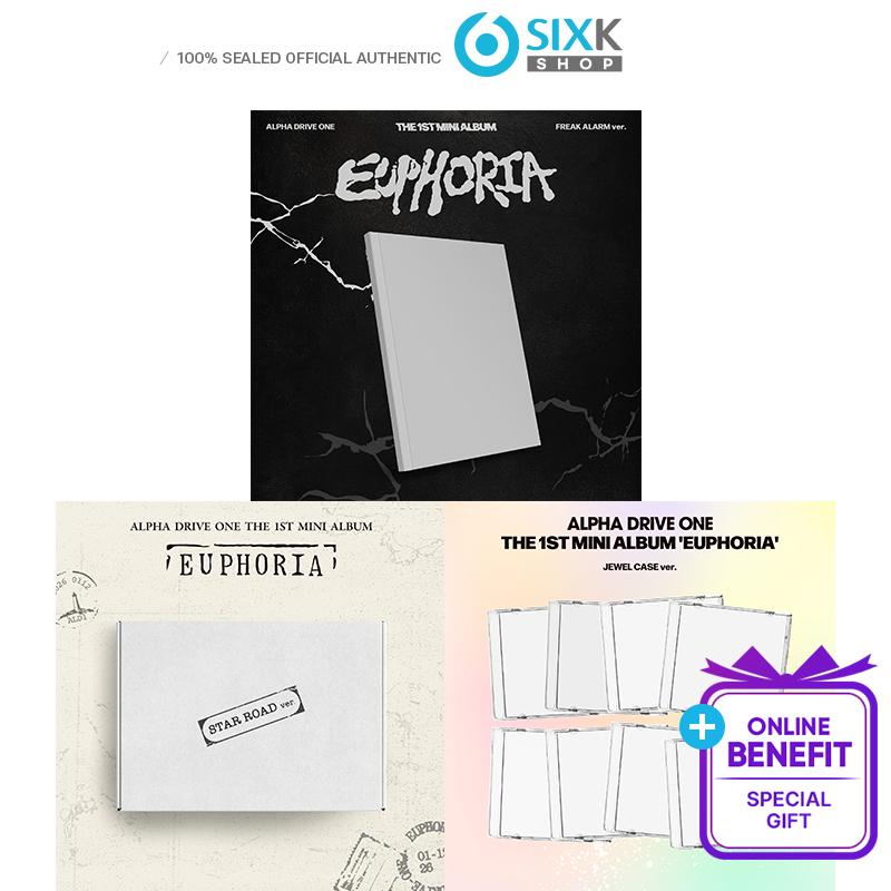 

[Предзаказ] ALPHA DRIVE ONE 1-й МИНИ-АЛЬБОМ [EUPHORIA] НАБОР 3 шт. (Онлайн-преимущество) POB MEKSTAR