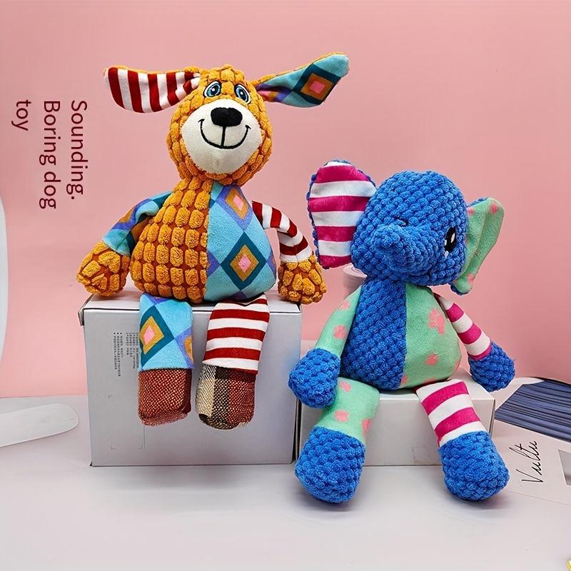 

A Barking Dog Toy: Cute Cartoon Puppy, No Battery, Very Suitable for Puppies. elephant